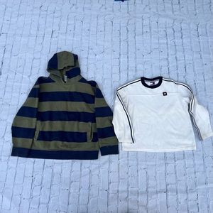 BUNDLE KIDS Tommy Hilfiger (Size 7) & GAP hoodie (Size 8)